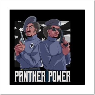 Black Panther Party Logo Posters and Art